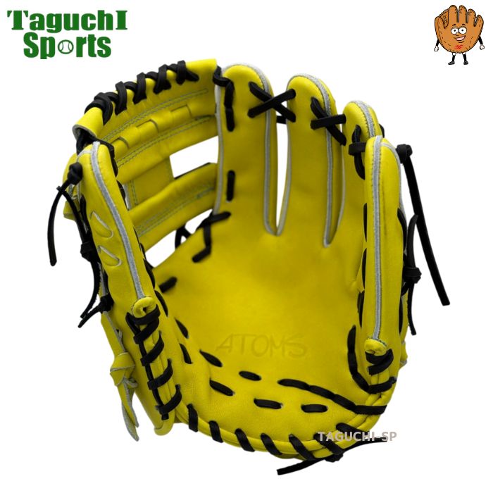 NEW【湯もみ型付け加工無料】【店舗別注】ATOMS アトムズ 硬式グラブ