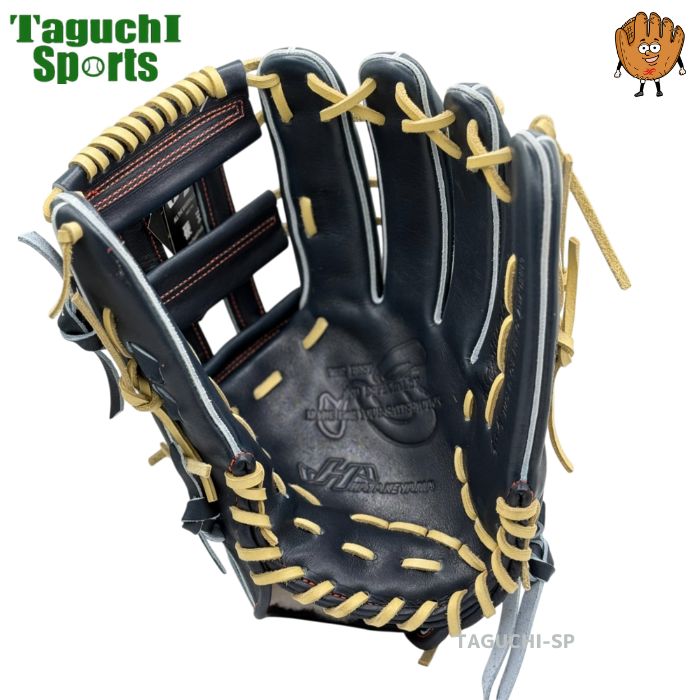 ハタケヤマ　グラブ NEW【湯もみ型付け加工で仕上げます】【40周年記念モデル】2025