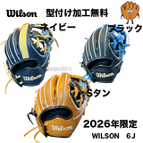 NEW【型付け加工無料】 wilson　 ウイルソン　2026年秋冬限定モデル　D-MAX  少年軟式グラブ　RDBFA6JH  　6J(86ミニ）　　