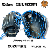NEW【型付け加工無料】 wilson　 ウイルソン　2026年秋冬限定モデル　D-MAX  少年軟式グラブ　RDBFA6JH  　6J(86ミニ）　　