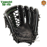 NEW【湯もみ型付け加工無料】　2026年限定モデル　アトムズ（ATOMS）　硬式グラブ（硬式グローブ）　Neo Professional Line　 右投用 　外野手用グラブ　 高校硬式・中学硬式対応 AKG-NE702B 　ブラック　グリーンラベル