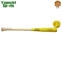NEW　ATOMS　アトムズ　竹バット　BAMBOO BAT　ATB-4　83cm/830g　イエロー×ナチュラル　グラスファイバー加工　先端くり抜き加工　日本製