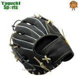 【NEW】【和牛JBグラブ】【宮崎和牛】【プロティオス型付け加工無料】【限定】　硬式グラブ　硬式グローブ　内野手用　セカンド・ショート向き　 JB-004S　Nブラック　【中学硬式全リーグ：高校硬式野球ルール対応】