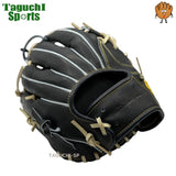 【NEW】【和牛JBグラブ】【宮崎和牛】【プロティオス型付け加工無料】【限定】　硬式グラブ　硬式グローブ　内野手用　セカンド・ショート向き　 JB-006S　Nブラック　【中学硬式全リーグ：高校硬式野球ルール対応】
