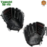 【NEW】【和牛JBグラブ】【宮崎和牛】【プロティオス型付け加工無料】【ユースモデル】中学硬式　少年硬式　硬式グラブ　硬式グローブ　内野手用　少年用オールラウンドサイズ　JB25-J000　ブラック 右投げ・左投げ　【中学硬式全リーグ】