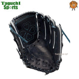 NEW【型付け加工無料】Genuine ジェニュイン　硬式グラブ　プロ仕様　　投手用グラブ　T1 王冠スタイル 30cm ブースト機能付き　インペリアルブラック（ブラックネイビー）　右投げ