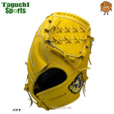 NEW【型付け加工無料】限定ウェルダーラベル　 ごりら印の野球道具 　硬式投手用グラブ　001型　オーソドックス　縦横型