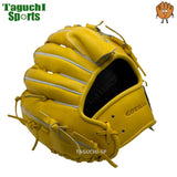 NEW【型付け加工無料】限定ウェルダーラベル　 ごりら印の野球道具 　硬式投手用グラブ　001型　オーソドックス　縦横型