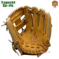 NEW【湯もみ型付け加工無料】ハイゴールド　硬式グラブ　内野手用　SKG-0425SP 　タン　内野オールラウンドサイズ 　中学硬式全リーグ対応