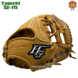 NEW【湯もみ型付け加工無料】ハイゴールド　硬式グラブ　内野手用　SKG-0425SP 　タン　内野オールラウンドサイズ 　中学硬式全リーグ対応