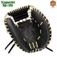 NEW【湯もみ型付け加工無料】【2025年モデル】【JUNKEI GLOVE】【ジュンケイグラブ】　店舗別注　オリジナル定番　硬式グラブ　硬式グローブ　硬式キャッチャーミット　捕手用　JG-203A　ブラック　右投げ用