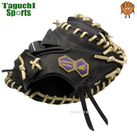NEW【湯もみ型付け加工無料】【2025年モデル】【JUNKEI GLOVE】【ジュンケイグラブ】　店舗別注　オリジナル定番　硬式グラブ　硬式グローブ　硬式キャッチャーミット　捕手用　JG-203A　ブラック　右投げ用