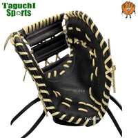 NEW【湯もみ型付け加工無料】【2025年モデル】【JUNKEI GLOVE】【ジュンケイグラブ】　店舗別注　オリジナル定番　硬式グラブ　硬式グローブ　硬式ファーストミット　一塁手用　JG-301A　ブラック　右投げ用