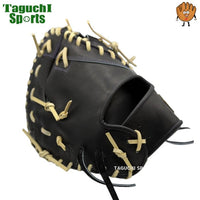 NEW【湯もみ型付け加工無料】【2025年モデル】【JUNKEI GLOVE】【ジュンケイグラブ】　店舗別注　オリジナル定番　硬式グラブ　硬式グローブ　硬式ファーストミット　一塁手用　JG-301A　ブラック　右投げ用