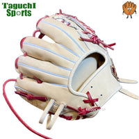 NEW【湯もみ型付け加工無料】【2025年モデル】【JUNKEI GLOVE】【ジュンケイグラブ】　店舗別注　オリジナル定番H　硬式グラブ　硬式グローブ　内野手用　JG-33A　ミルクブラウン　右投げ用