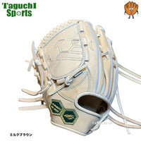 NEW【湯もみ型付け加工無料】【2025年モデル】【JUNKEI GLOVE】【ジュンケイグラブ】　店舗別注　オリジナル定番D　硬式グラブ　硬式グローブ　内野手用　JG-593A　ミルクブラウン　左投げ用