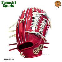 NEW【湯もみ型付け加工無料】【2025年モデル】【JUNKEI GLOVE】【ジュンケイグラブ】　店舗別注　オリジナル定番F　硬式グラブ　硬式グローブ　外野手用　JG-713A　AZUKIブラウン　右投げ用