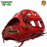 NEW【湯もみ型付け加工で仕上げます！】久保田スラッガー　硬式用グラブ　硬式用グローブ　KSG-MP2　内野手用　セカンド・ショート・サード用　GRオレンジ×バーガンディ 　DPオレンジ×タン