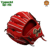 NEW【湯もみ型付け加工で仕上げます！】久保田スラッガー　硬式用グラブ　硬式用グローブ　KSG-MP2　内野手用　セカンド・ショート・サード用　GRオレンジ×バーガンディ 　DPオレンジ×タン