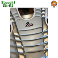 NEW　久保田スラッガー　クボタスラッガー　限定　少年野球用　キャッチャーギア　キャッチャー防具4点セット　捕手防具　ジュニア用　子供用　少年用　プロテクター/マスク/レガーツ/スロートガード　LT24-NI2　グレー