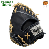 NEW【湯もみ型付け加工無料】【2025年モデル】Rawlings　ローリングス HOH(R) PREMIUM　ハートオブザハイド プレミアム　硬式グラブ　硬式グローブ　硬式ファーストミット　一塁手用　Vブラック　GH5HPKO5