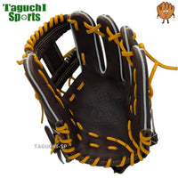 NEW【湯もみ型付け加工済み】【即戦力】【フィンガーシフト（コユ二）】ローリングス　軟式グラブ　内野手用　ショート・サード用　GR5HE934FS 　CHO（チョコレート）