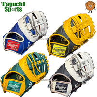 NEW【型付け加工無料】【2025年モデル】Rawlings　ローリングス　HYPER TECH MLB TEAM　ハイパーテック MLBチーム　軟式ファーストミット　軟式ファーストミット　サイズ11.75　GR5HTMM53　右投げ