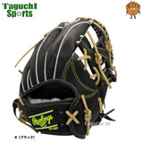 NEW【湯もみ型付け加工済み】【即戦力】【ウィザード#02】【フィンガーシフト（コユ二）】ローリングス　軟式グラブ　外野手用　　GR5HW2B87MG　ブラック