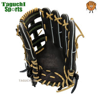 NEW【湯もみ型付け加工済み】【即戦力】【ウィザード#02】【フィンガーシフト（コユ二）】ローリングス　軟式グラブ　外野手用　　GR5HW2B87MG　ブラック
