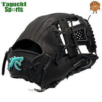 NEW【2025年モデル】【湯もみ型付け加工で仕上げます】【GLOVE STUDIO RYU】　RYU　リュウ　硬式グラブ　硬式グローブ　内野手用（ショート・サード用）　右投げ用　G502型　ブラック（Tブルーラベル）【門脇誠モデル】 (コピー)