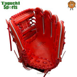 NEW【湯もみ型付け加工無料】RYU 　硬式グラブ　投手用　KAN 　縦横型　Pオレンジ　右投　高校野球対応　【掴みやすい】