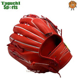 NEW【湯もみ型付け加工無料】RYU 　硬式グラブ　投手用　KAN 　縦横型　Pオレンジ　右投　高校野球対応　【掴みやすい】