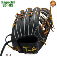NEW【REAL FORM型付け加工済】TAKE　テイク　Take 2025 Flagship Model　【JAPANESE KOYUNI】　硬式グラブ　硬式グローブ　内野手用　Take_LG-26L　ブラック×コルク紐