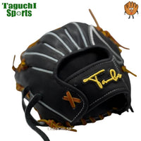 NEW【REAL FORM型付け加工済】TAKE　テイク　Take 2025 Flagship Model　【JAPANESE KOYUNI】　硬式グラブ　硬式グローブ　内野手用　Take_LG-26L　ブラック×コルク紐