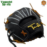 NEW【REAL FORM型付け加工済】TAKE　テイク　Take 2025 Flagship Model　【JAPANESE KOYUNI】　硬式グラブ　硬式グローブ　内野手用　Take_LG-26L　ブラック×コルク紐