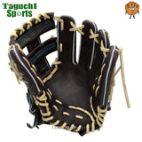 NEW【湯もみ型付け加工済み】てっぺん　Teppen　硬式グラブ　硬式グローブ　内野手用　Bブラウン×ブロンド　店舗別注モデル　MIE-L