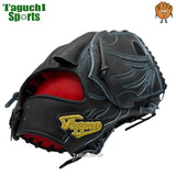 NEW【湯もみ型付け加工済み】てっぺん　Teppen　硬式グラブ　硬式グローブ　投手用　ブラック　店舗別注モデル　SW1