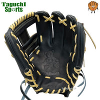 NEW【湯もみ型付け無料】ウィルソン(Wilson) 硬式グラブ（グローブ） 　内野手用　オールラウンド　 86型 秋冬限定モデル ウイルソンスタッフ Wブラック 高校野球・中学硬式 対応カラー　WBW103645　HWL86H