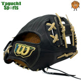 NEW【湯もみ型付け無料】ウィルソン(Wilson) 硬式グラブ（グローブ） 　内野手用　オールラウンド　 86型 秋冬限定モデル ウイルソンスタッフ Wブラック 高校野球・中学硬式 対応カラー　WBW103645　HWL86H