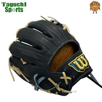 NEW【湯もみ型付け無料】ウィルソン(Wilson) 硬式グラブ（グローブ） 　内野手用　オールラウンド　 86型 秋冬限定モデル ウイルソンスタッフ Wブラック 高校野球・中学硬式 対応カラー　WBW103645　HWL86H