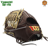 NEW【湯もみ型付け加工無料】【2026年モデル】【Wilson Staff】ウィルソンスタッフ デュアル　硬式グラブ　硬式グローブ　外野手用　左投げ用　WBW102922　Dブラウン　D8型