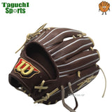 NEW【湯もみ型付け加工無料】【2026年モデル】【Wilson Staff】ウィルソンスタッフ デュアル　硬式グラブ　硬式グローブ　外野手用　左投げ用　WBW102922　Dブラウン　D8型