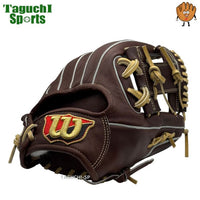 NEW【湯もみ型付け加工済み】ウィルソン(Wilson) 硬式グラブ（グローブ） 　内野手用　セカンド・ショート・サード　 86型 ウイルソンスタッフ 高校野球・中学硬式 対応カラー　 HWY86H 　外崎型　　WBW102902 Dブラウン