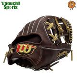 NEW【湯もみ型付け加工済み】ウィルソン(Wilson) 硬式グラブ（グローブ） 　内野手用　セカンド・ショート・サード　 86型 ウイルソンスタッフ 高校野球・中学硬式 対応カラー　 HWY86H 　外崎型　　WBW102902 Dブラウン