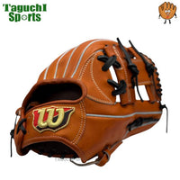 NEW【湯もみ型付け加工済み】【コユ二（小指2本）】即戦力仕上げ　外崎型【Wilson Staff 】ウィルソンスタッフ デュアル　軟式グラブ　軟式グローブ　内野手用　　WBW102981 RWY87