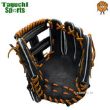NEW【湯もみ型付け加工無料】　2026年限定モデル　YSR（エールストーリー）　硬式グラブ（硬式グローブ）　右投用 内野手用 高校硬式・中学硬式対応 3B051W　ブラック　ウェルダーラベル サード　内野オールラウンド