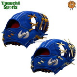 NEW【メーカー湯もみ型付け済】【選手に合わせて型を整えて再度当店で型付けします！】【2026年モデル】ジームス(ZEEMS)　　限定 少年軟式用グラブ　少年軟式用グローブ 20CJN5　直刺繍コウモリラベル　右投げ　中型　ブルー　小学校3年～6年生向け