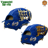 NEW【メーカー湯もみ型付け済】【選手に合わせて型を整えて再度当店で型付けします！】【2026年モデル】ジームス(ZEEMS)　　限定 少年軟式用グラブ　少年軟式用グローブ 28CJN5　直刺繍コウモリラベル　右投げ　中型　ブルー　小学校3年～6年生向け