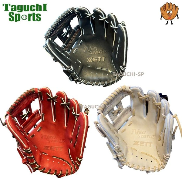 Bjgb NEW【型付け加工無料】【2025年モデル】【今宮選手モデル】ZETT ゼット ネオステイタス 少年軟式グラブ 少年軟式グローブ BJGB7 ...