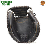 NEW【湯もみ型付け加工無料】　ZETT(ゼット）　プロステイタス　硬式キャッチャーミット　BPROCM962 　森友哉型　小型：深め　縦型　掴み